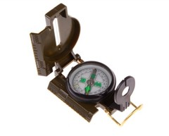 Simple Lensatic Liquid Green Army Military Compass Boy Scouts Hiking Survival