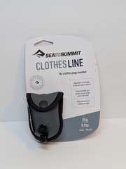 Sea to Summit Lite Line Clothesline Compact Travel Clothes Hanger No Pins Needed