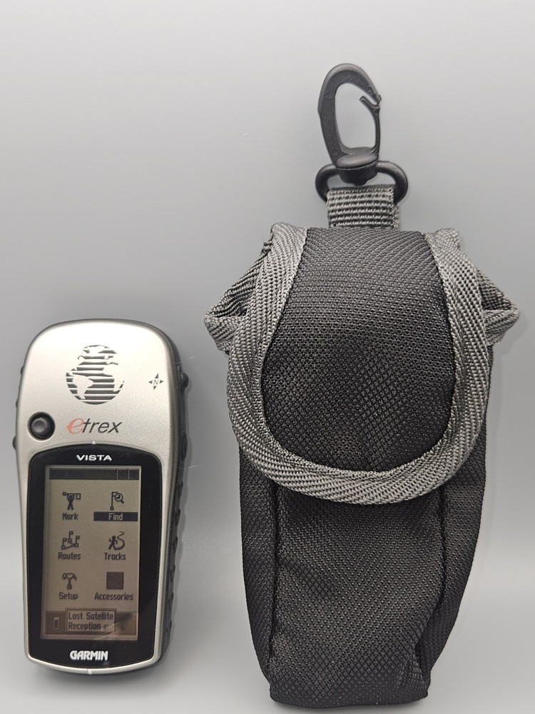 Garmin eTrex Vista Handheld GPS Receiver Case With Clip Works