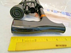 Folding WALKING CANE Adj. Height Contour Handle Support to 250 lbs Hike Walk