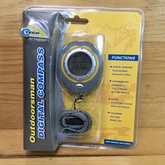 2003 Outdoorsman by Coghlan’s Digital Compass Clock Alarm Calender Thermometer