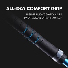 Trekking Poles 2-Pack/120CM – Anti-Shock Ultra-Light Collapsible Walking & Hi…