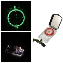 Compass Multifunctional Map Ruler Outdoor Camping Navigation Hiking