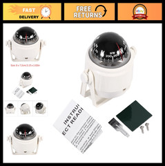 Waterproof Marine Compass for Car & Boat – Dash Mount Dashboard Navigation Tool