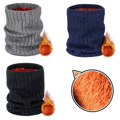 Tube Design Outdoor Activities Winter Tube Scarf Fleece Lining Washable