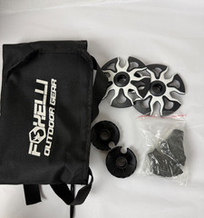 Foxelli Poles Baskets And Replacement Trekking + pole bag