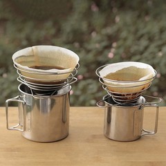 For Cafes For Camping Collapsible Coffee Filter Reusable Coffee Filter