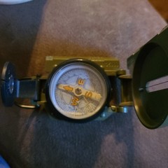 Wren Brand Military Marching Compass, Wilderness Survival, Multi Use