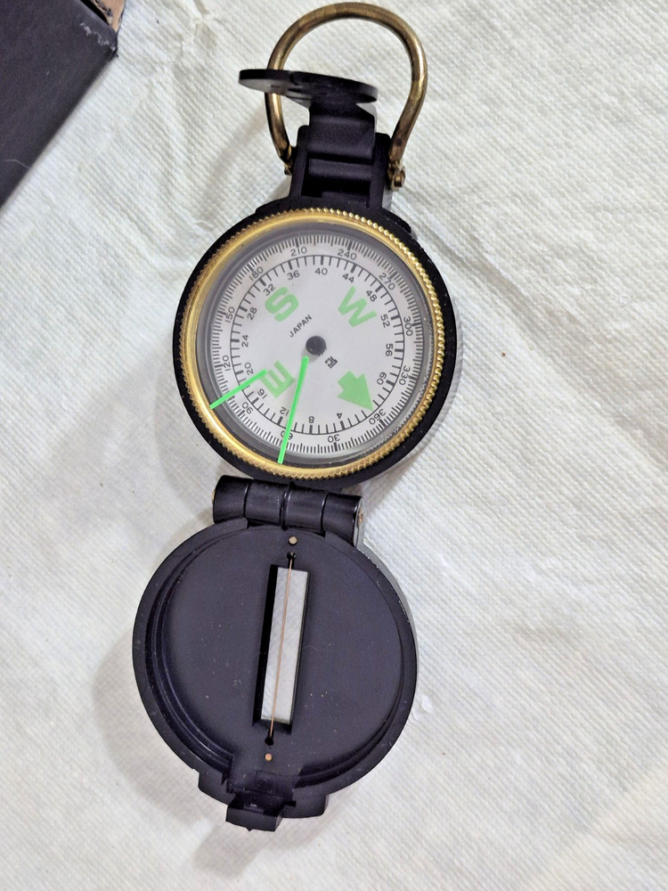 Vintage TC Engineer Compass Folding Pocket Directional Japan Works
