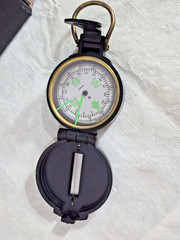 Vintage TC Engineer Compass Folding Pocket Directional Japan Works