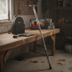 All-in-One Survival Hiking Stick – Adjustable to 43.5 Inches, Lightweight Design