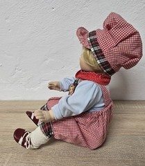 Artist doll porcelain doll doll 28 cm collector rarity Vintage