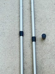 Set of Sherpa Snowshoe Twistlock Trekking Poles 110-135CM.. 6A