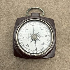Vintage Taylor Rochester NY USA SHOWAY Bakelite Compass WORKS