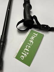 The Fit Life Aluminum Trekking Poles 90 To 130 cm Lot Of 2 Black New