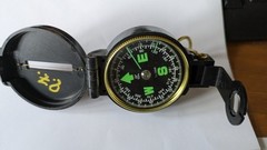 VTG Engineer Lensatic Compass Camping Hiking Military Outdoors with Instructions