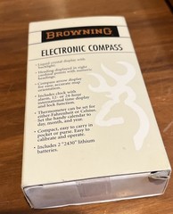 NEW Browning Electric COMPASS Tested , Free Shipping A35