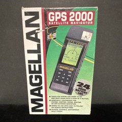 Magellan GPS 2000 Handheld Hiking GPS Waterproof w/ User Guide Strap Box