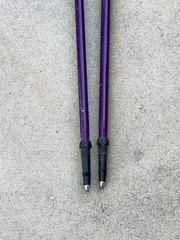 Set of Trail Buddy Trekking Poles 105-135CM Purple – 9K