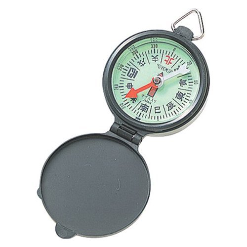 SHINWA Mini Pocket Oil Filled Compass Resin Body Outdoor Camping Tool 75592