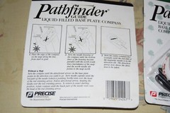 2 New! Pathfinder MAP COMPASSES ORIENTEERING SURVIVAL Boy Scouts Girl Scouts