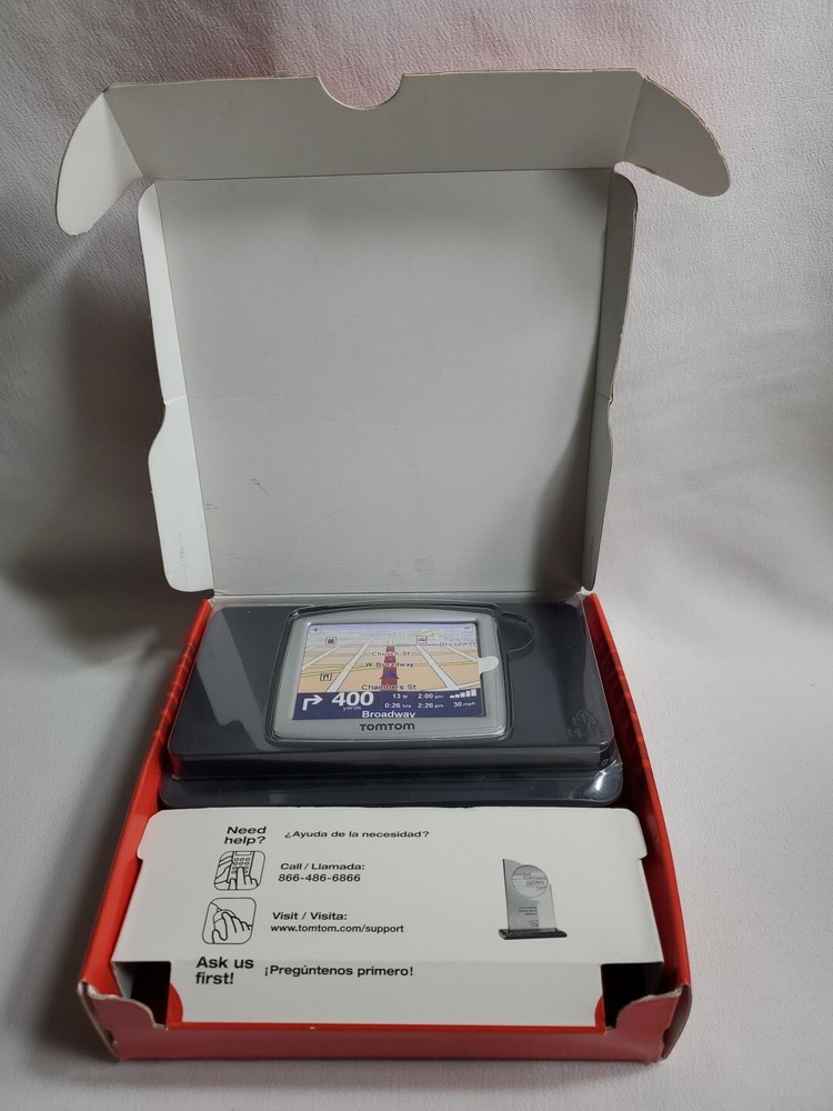 TOMTOM One 125, Map Of United States GPS Navagatin 310 6v DC 12A