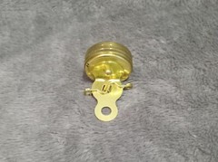 Vintage Brass Lapel Pocket Pin-on Compass Fluid Filled Hunting Military – Japan