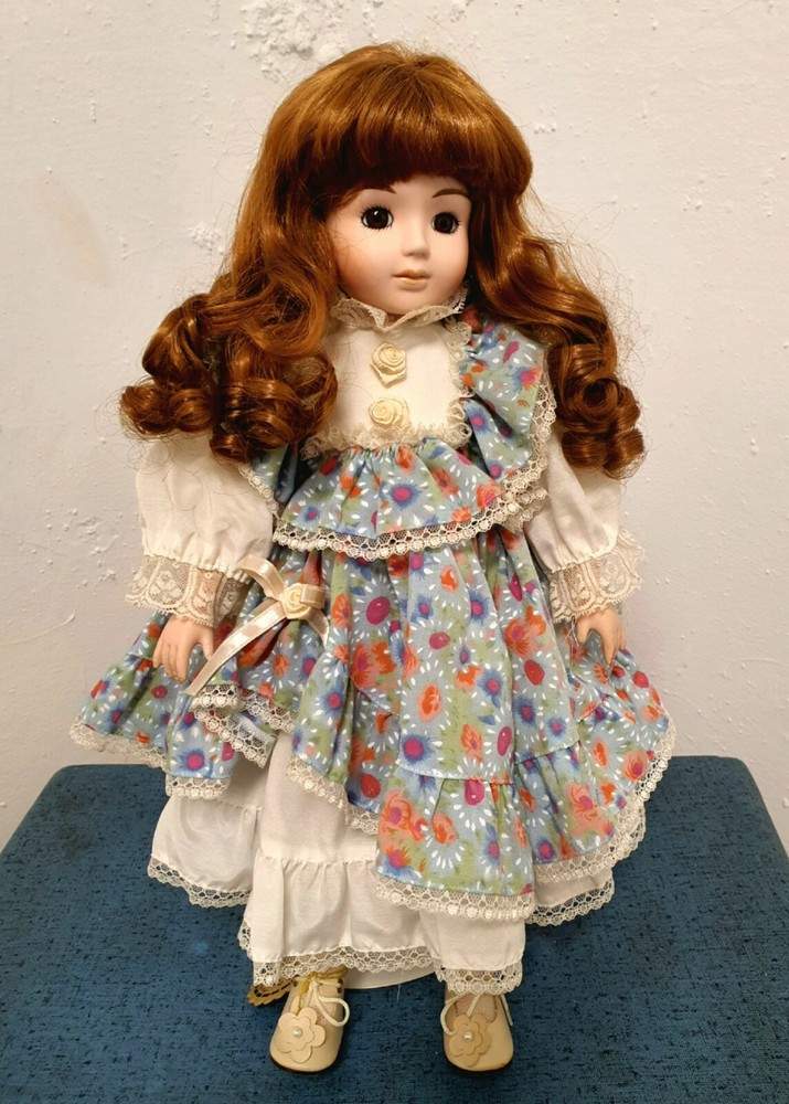 Artist doll porcelain doll doll 40 cm Reinart Faelens collector rarity Vintage