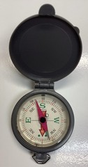 Coleman Liquid-Filled Pocket Compass, Preowned 814-650T