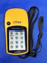 GARMIN eTrex Venture HC Yellow Handheld Satellite GPS Navigation Camping Hiking
