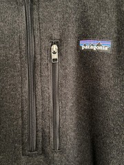 Patagonia Men’s Black Half-Zip Fleece Pullover