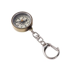 Mini Keychain Compass Vintage Metal Survival Pocket Compass Camping Hiking