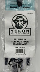 NEW Yukon Charlie’s All Season Trekking Pole Aluminum Flip Out 43-51″ Blue