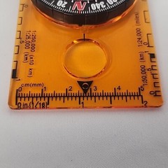Compass Orienteering Map Reading Navigation Backpacking Hiking Clear Scaled
