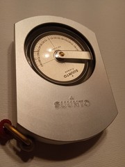 Mint 1972 Vintage Suunto PM-5/360 PC Precision Clinometer (NOS) NO BUBBLES