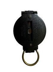 Vintage Engineer Lensatic Precise Liquid Filled Compass Made In Japan