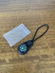 Portable Compact Compass With Nylon Loop