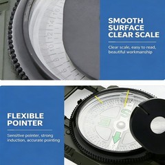 High Accuracy Digital Compasses Outdoor Exploring Camping Hiking Tool Enduring
