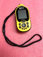 WORKING DeLorme Earthmate GPS PN-20 Yellow Handheld Screen Geocaching Hiking