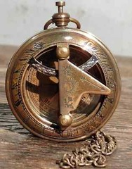 2 ” brass Compass , Unique design，exquisite workmanship, Chinese antique