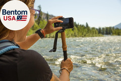 Trekking Poles – Carbon Fiber Monopod Walking or Hiking Sticks with with Accesso