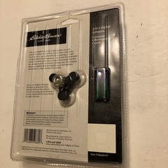 Eddie Bauer Compass Digital EB9980CP Thermometer Clock Level