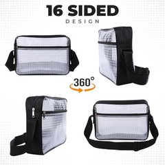 Clear Stadium, Engineer Bag -14 Inches Cleanroom Transparent Tool Bag Simple