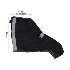 Waterproof Leg Gaiters with Reflective Strips for Shoe and Foot Protection
