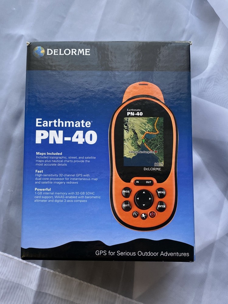 Delorme Earthmate PN-40 GPS Handheld Navigator Manual