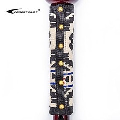 3pc Detachable Hiking Walking Stick Set with Compass, 48″ Soft Grip, Rubber Tip