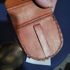 Pocket Wanderer’s Compass. With Case And Tag