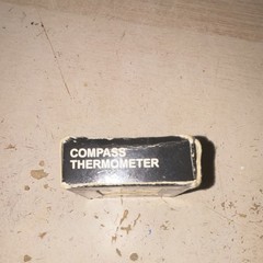 Watchband with Compass & Thermometer