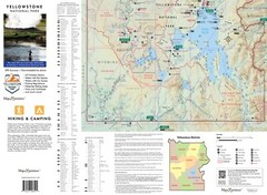 Yellowstone National Park GPS Fishing Maps