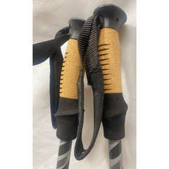 Yukon Poles 24-39” Hiking Walking Black Expandable Used